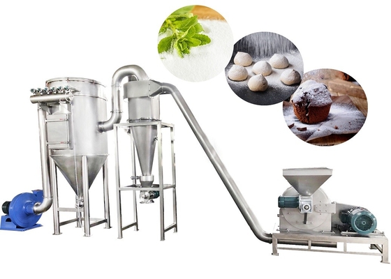 Voedselindustrie Sugar Milling Machine 12 tot 120 Mesh Powder Making