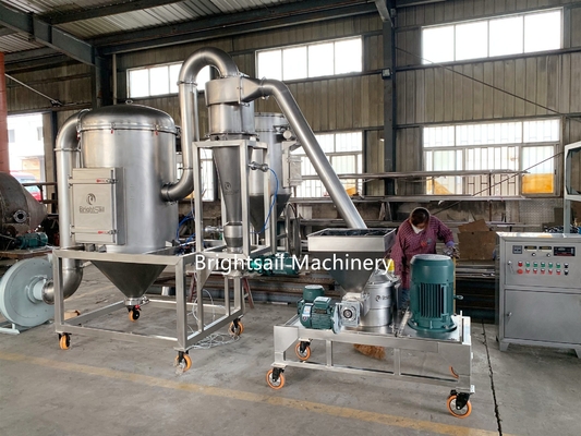 1000kg/h-Poeder Automatisch Sugar Grinder Milling Machine SUS316L