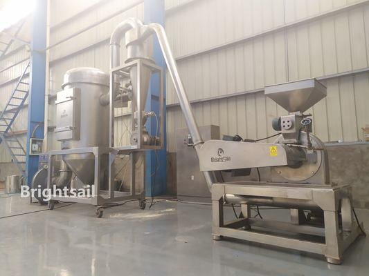 Industrie Pin Mill Defated Soja Grinder Machine Pin Pulverizer 11KW Met CE