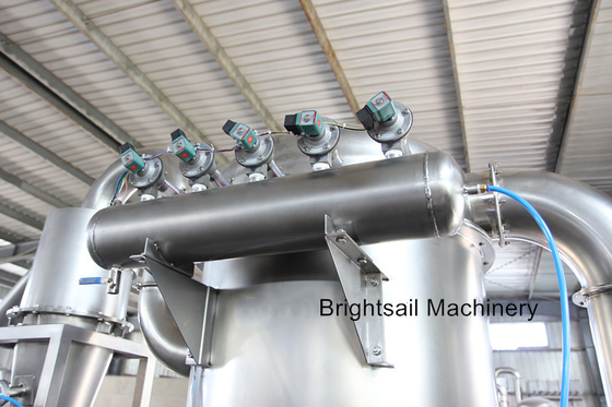 Stainless Steel Rubber Particles Pulverizer Machine SUS304 2500 Mesh 100 - 4000 Kg/H