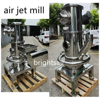 Jet Micronizer Breekmachine Poeder Air Jet Mill Prijs Lab Verticale Horizontale frees