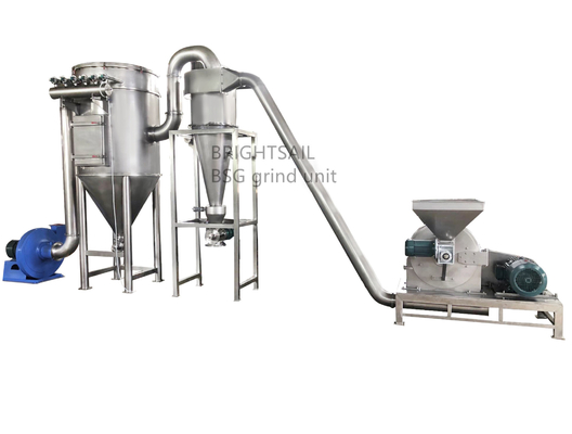 Machines voor het slijpen van roestvrij staalperchloraten Machines voor het slijpen van zout Machines voor het slijpen van zout Machines voor het slijpen van voedselpoedermachines met CE