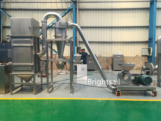 Machines voor het slijpen van roestvrij staalperchloraten Machines voor het slijpen van zout Machines voor het slijpen van zout Machines voor het slijpen van voedselpoedermachines met CE