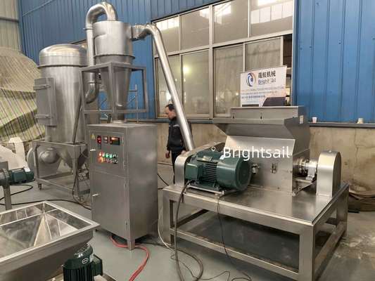 Roestvrij staal Walnut Shell Grove Crusher Walnut Shell crusher machine voedsel molen poeder maken met CE