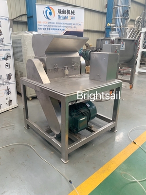 Roestvrij staal Walnut Shell Grove Crusher Walnut Shell crusher machine voedsel molen poeder maken met CE