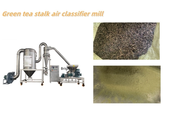 Groene thee Stalk Air Classifier Molen thee pulverizer machine groene thee poeder maken molen Brightsail