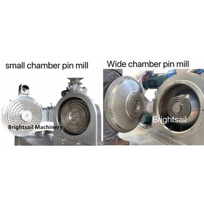 Brightsail Sesame breedkamersnoer molen Sesame High Speed Pin Mill machine voor het maken van voedselpoeder