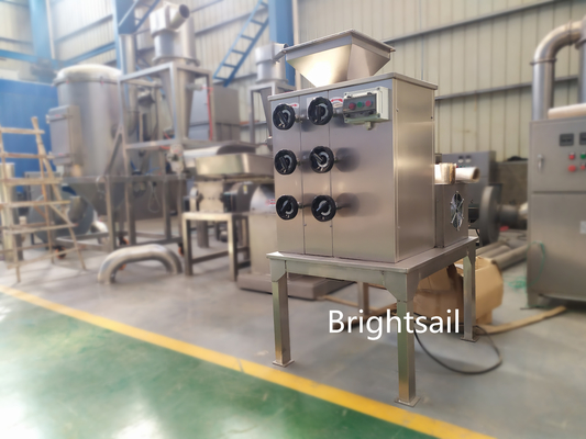 Pinda's slijpmachine Pinda's rolmachine Brightsail poedermalmachine met CE