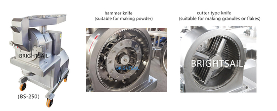 Ginger High Speed Hammer Mill Ginger slijpmachine van Brightsail poedermachine