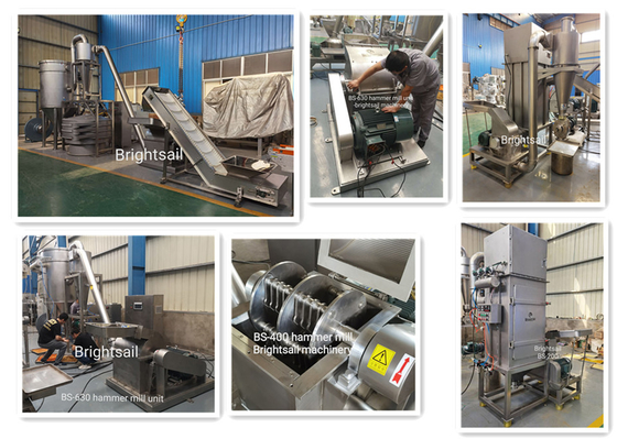 Pepper Spice Powder Grinder Mill Pepper high speed Hammer Mill Machine poedermachine van Brightsail