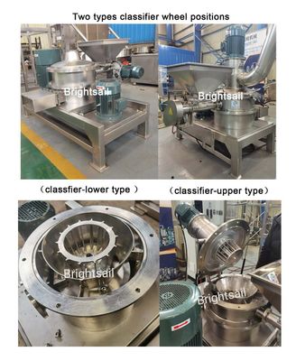 BSP Air Classifier Mill Metaal Oxide Air Classifier Mill Metal Oxide ACM Ggrinder van Brightsail