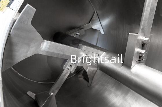BSPS Plough share Mixer Horizontal Dry Powder Mixing Machine for Putty powder plough mixer