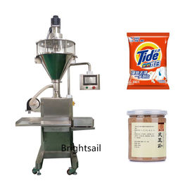 Het semi Automatische het Vullen Detergent Poeder die van de Verpakkingsmachine Aangepast Voltage verpakken