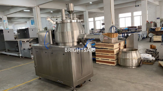Medische Natte Snelle het Mengselgranulator van 22kw met Kegelvultrechtertank