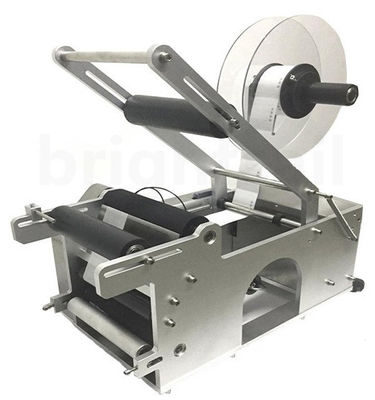 De Machine van de cilinderdesktop 10pcs/Min Semi Automatic Bottle Labeling