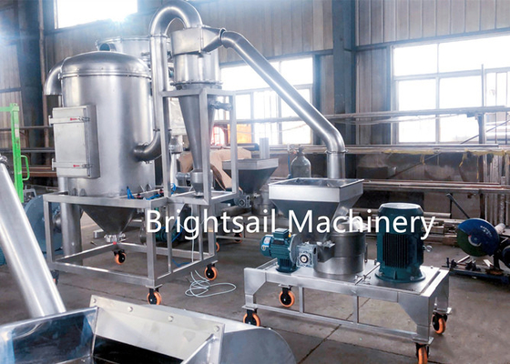 60 tot 2500 Mesh Fineness Carob Powder Grinder Machinehoge snelheid