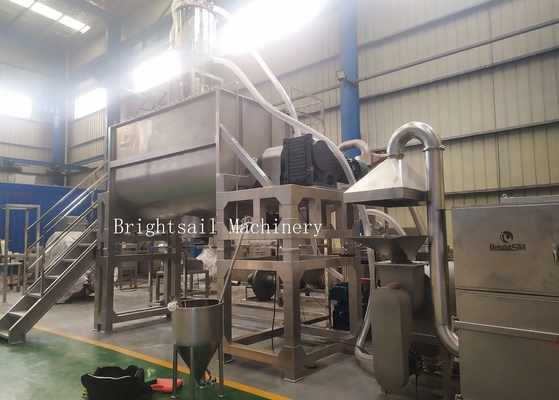 300L Mixer van het Voedingsmiddelenindustrie de Horizontale Lint voor zich Korrels en Poeder het Mengen