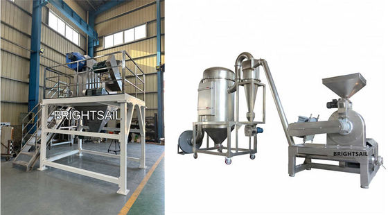 Titaniumdioxide pin mill Grinder breedkamerspin molen met roestvrij staal Titaniumdioxide poeder slijpmachine van Brightsail